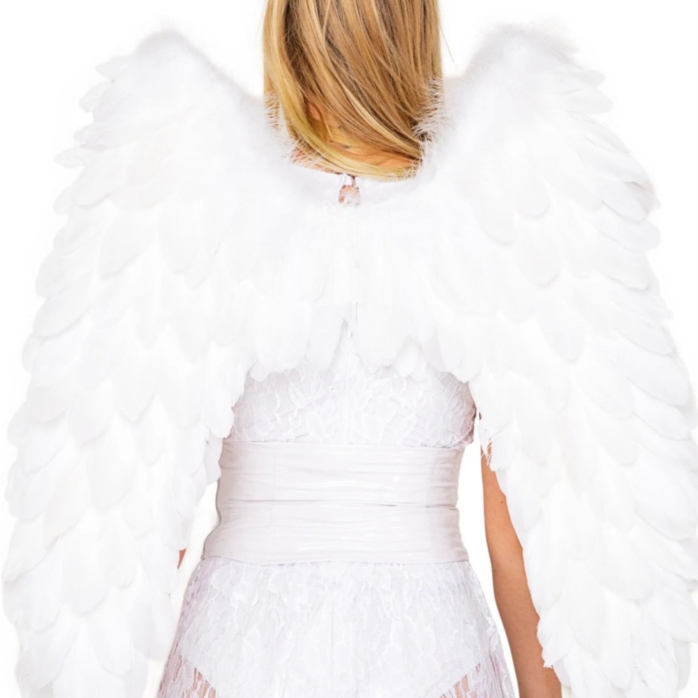 White Angel Wings
